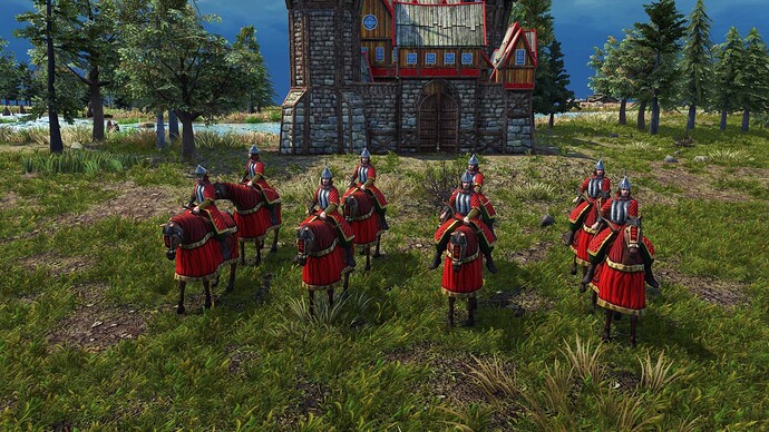 AoE III DE Russian Dvoryanin during the day