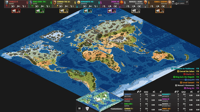 World Map Age of Empires 2 Definitive Edition FULL MAP
