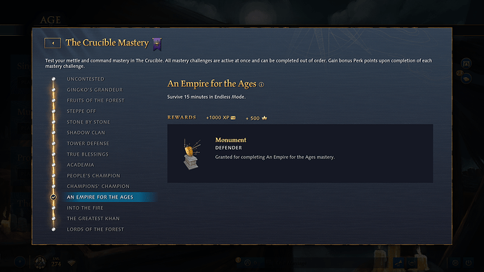 Age of Empires IV The Crucible Mastery