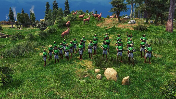 AoE III DE Mexicans Insurgente during the day