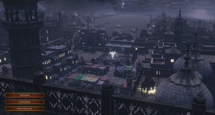 AoE III DE Delhi during monsoon season