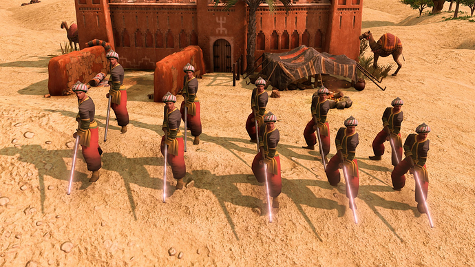 AoE III DE Berber Arquebusier at sunrise