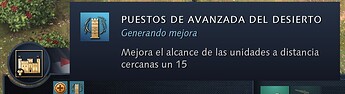 Puestos avanzada desierto