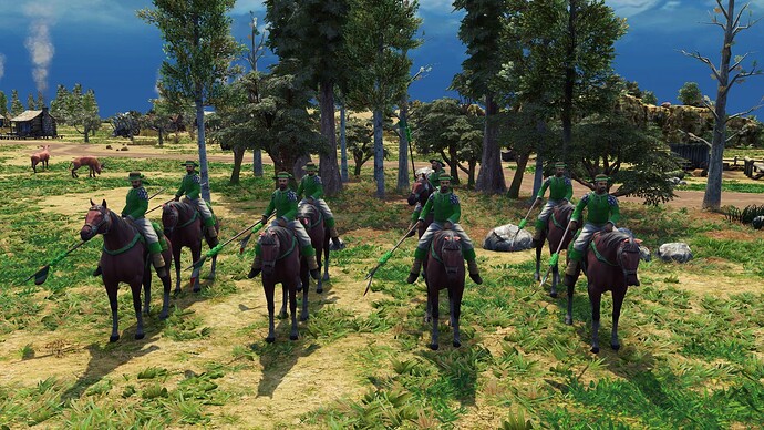 AoE III DE Mexicans Veteran Chinaco during the day