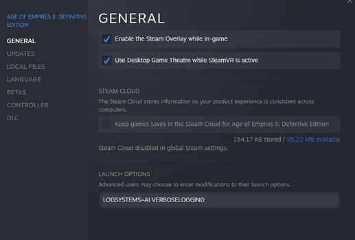 Launch options