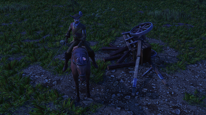 AoE III DE Tory during the night