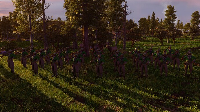 AoE III DE Mexicans Veteran Salteador at sunset