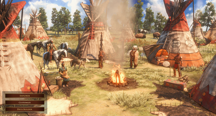 AoE III DE Great Council during the day