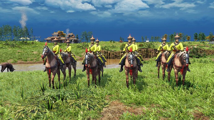 AoE III DE Chinese Honored Keshik during the day