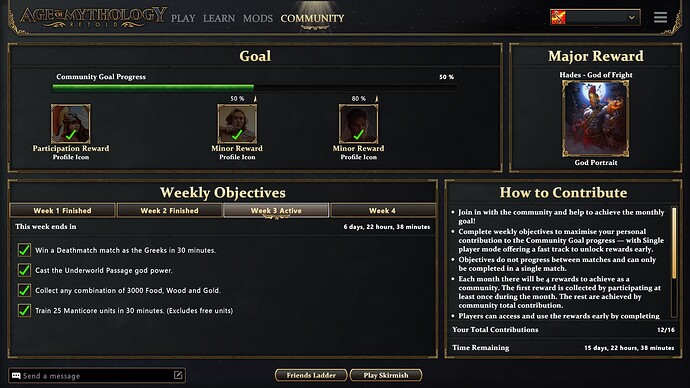 AoMR Hades God of Fright community event week 3