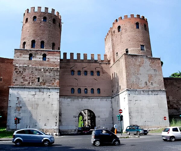 Porta San Sebastiano Roma