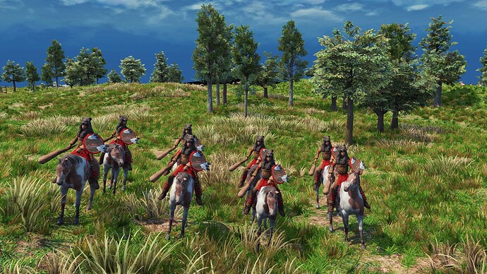 AoE III DE Champion Tashunke Prowler during the day