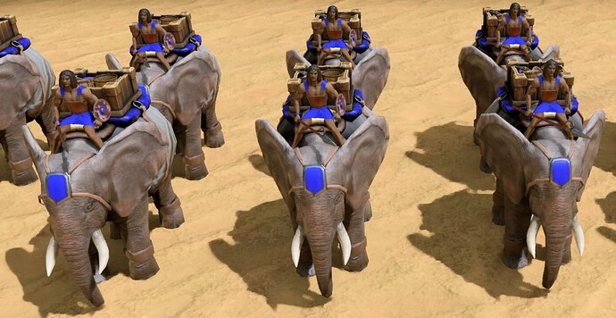 AoMR Egyptian War Elephants I