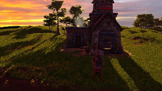 AoE III DE Manco Inca at sunset