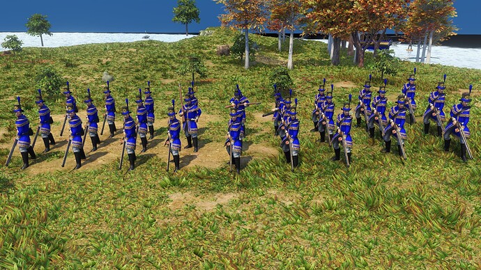 AoE III DE United States Guard Sharpshooter during the day