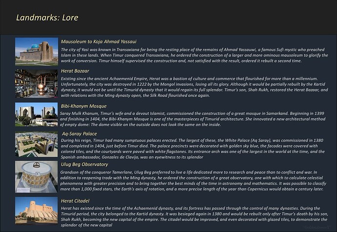 Timurid Concept 3 Landmarks and Vassals p5 LORE v1
