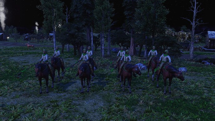 AoE III DE Mexicans Chinaco during the night
