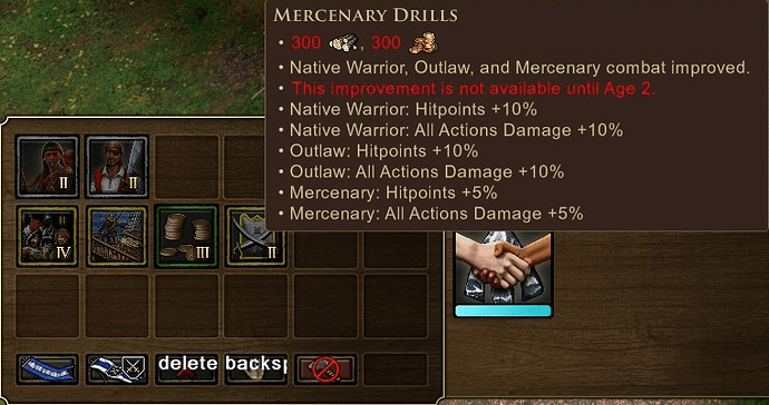 AoE III DE Mercenary Drills