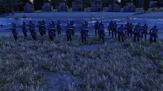 AoE III DE Portuguese Order Besteiro during the night