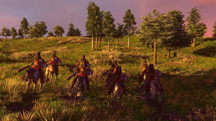 AoE III DE Champion Tashunke Prowler at sunset