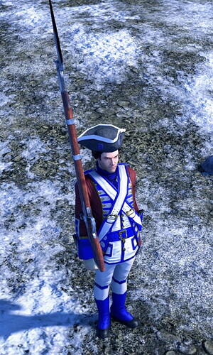 veteran british musketeer upgraded