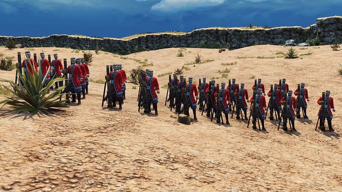 AoE III DE Ottoman Veteran Abus Gunner during the day