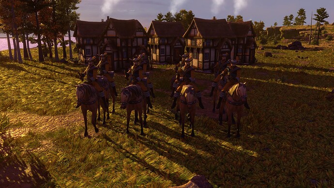 AoE III DE Dutch Veteran Ruyter at sunset
