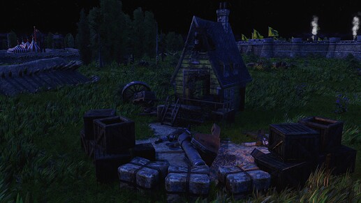 AoE III DE death and destruction during the night