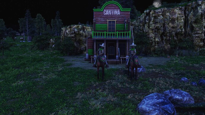 AoE III DE Mexicans Cuatrero during the night
