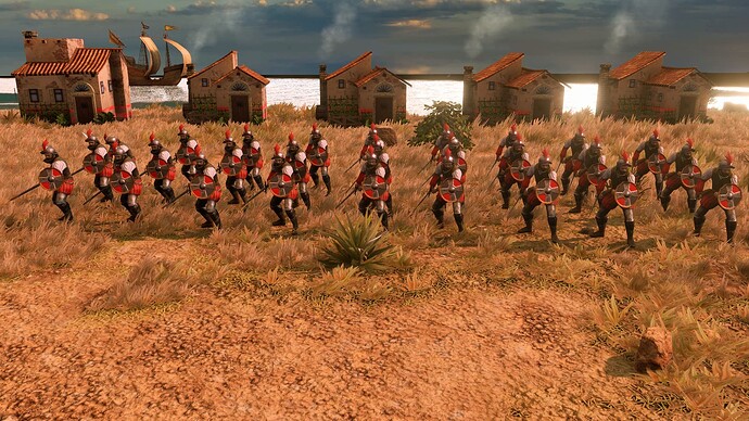 AoE III DE Spanish Espadachin at sunrise