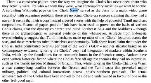 chola navy hoax tamil merchant