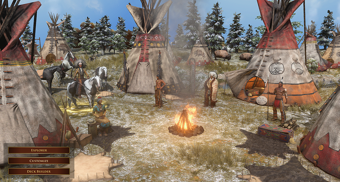 AoE III DE Great Council in the Winter