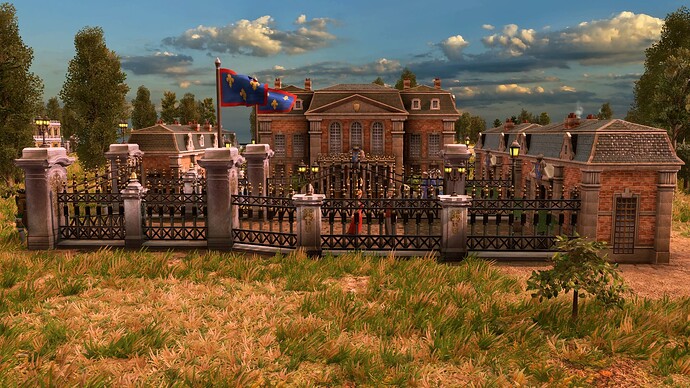 AoE III DE Sunrise at the House of Bourbon