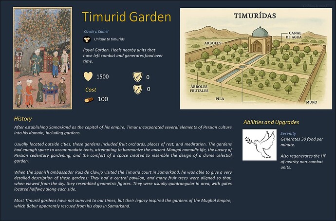 Timurid Concept 5 Unique Units 02 Timurid Garden