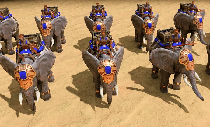 AoMR Egyptian War Elephants III