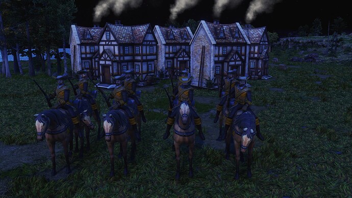 AoE III DE Dutch Carabineer Ruyter during the night