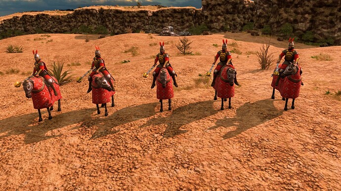 AoE III DE Kapikulu Sipahi at sunrise