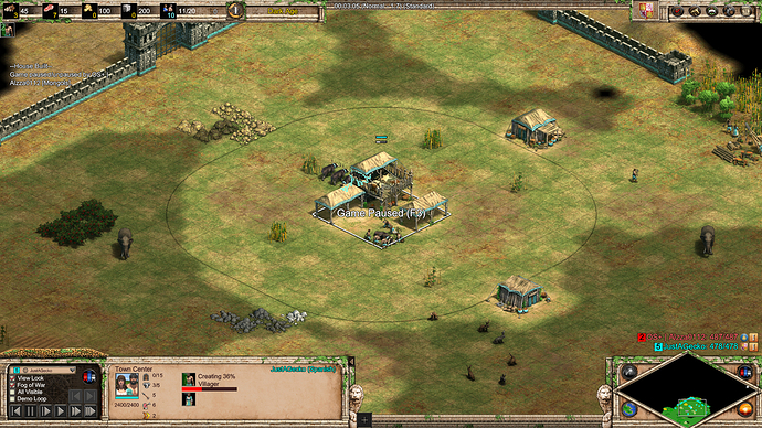 TC rally point in corner