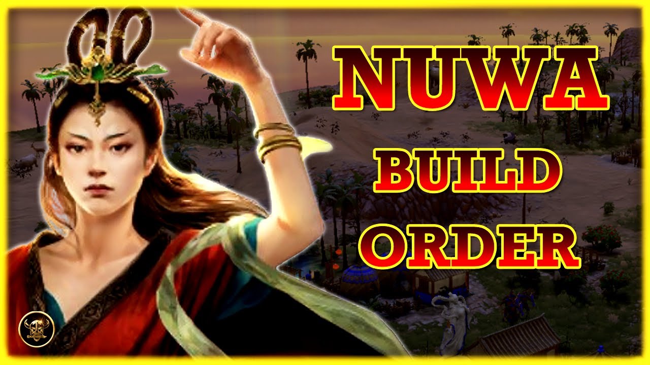 Nuwa build order 3:30 advance with hero Kuafu out!