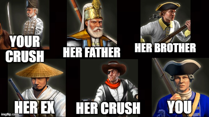 your crush musketeer