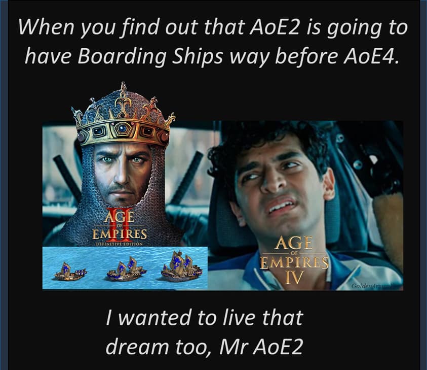 Hulk adittion to aoe2 but not in Aoe4