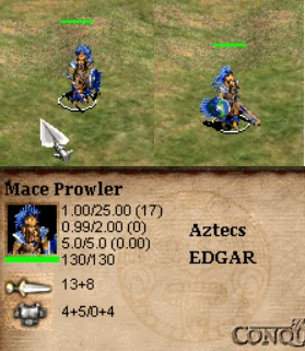 warrior priest - mace prowler