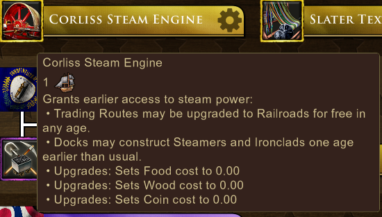 Corlis steam engine