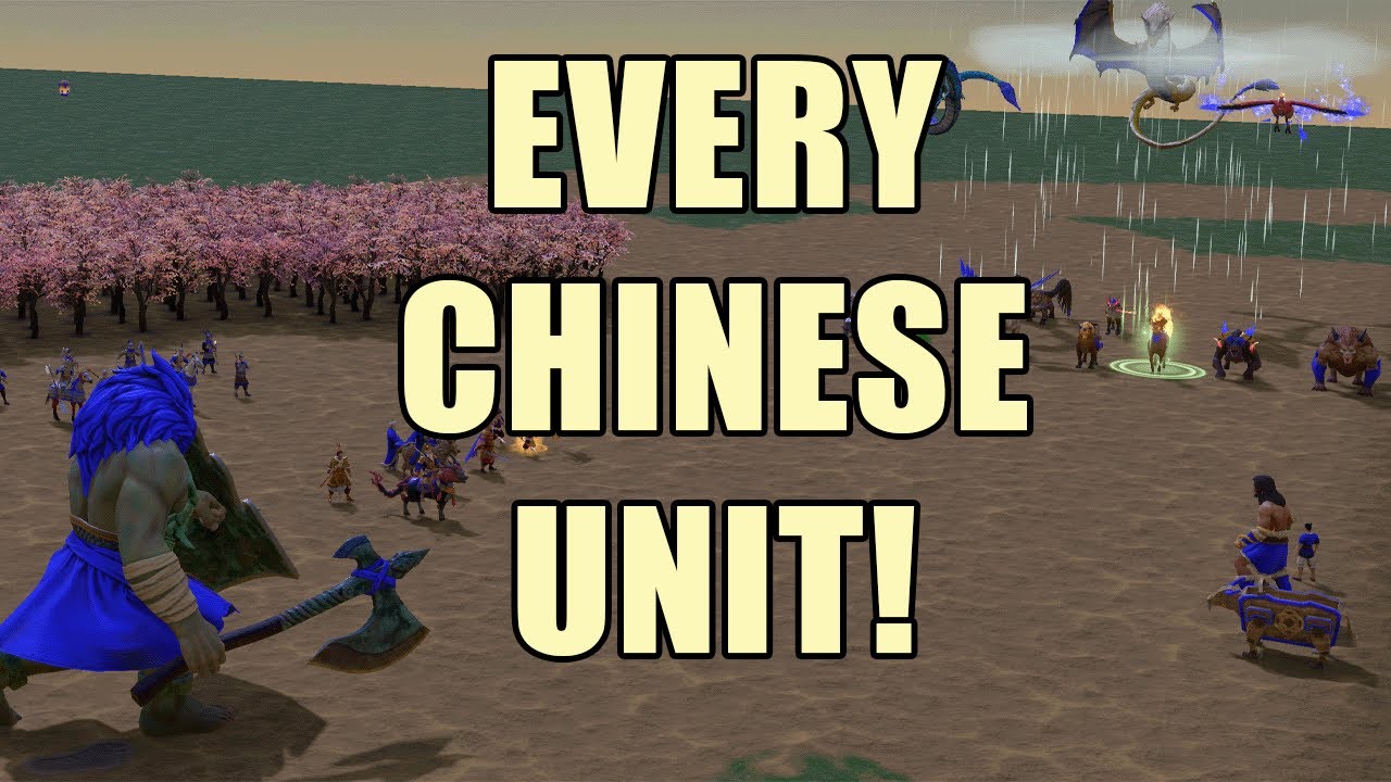 China DLC - Every Chinese Unit, Aesthetic Check!