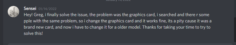 AMD user changed exchanged his graphics card proof