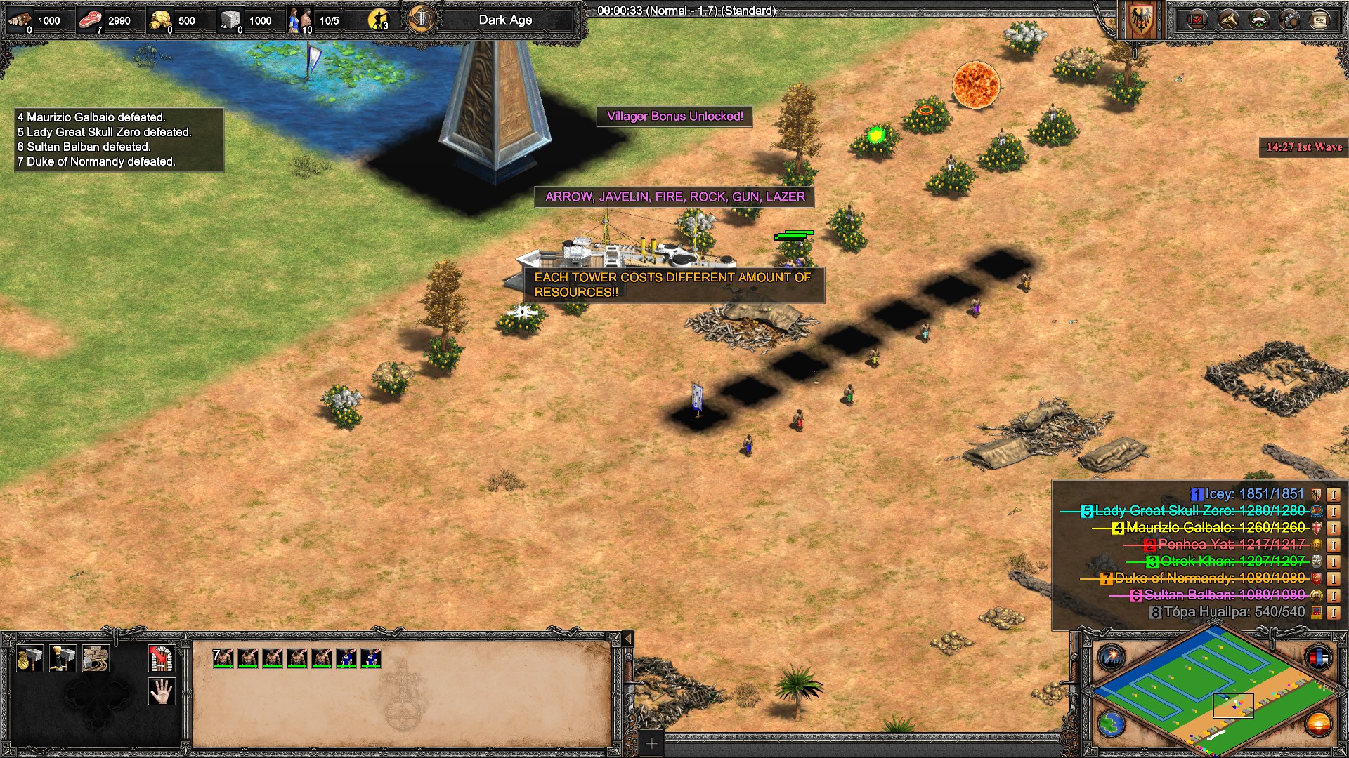 Citadel Tower Defense - II - Modding - Age of Empires Forum