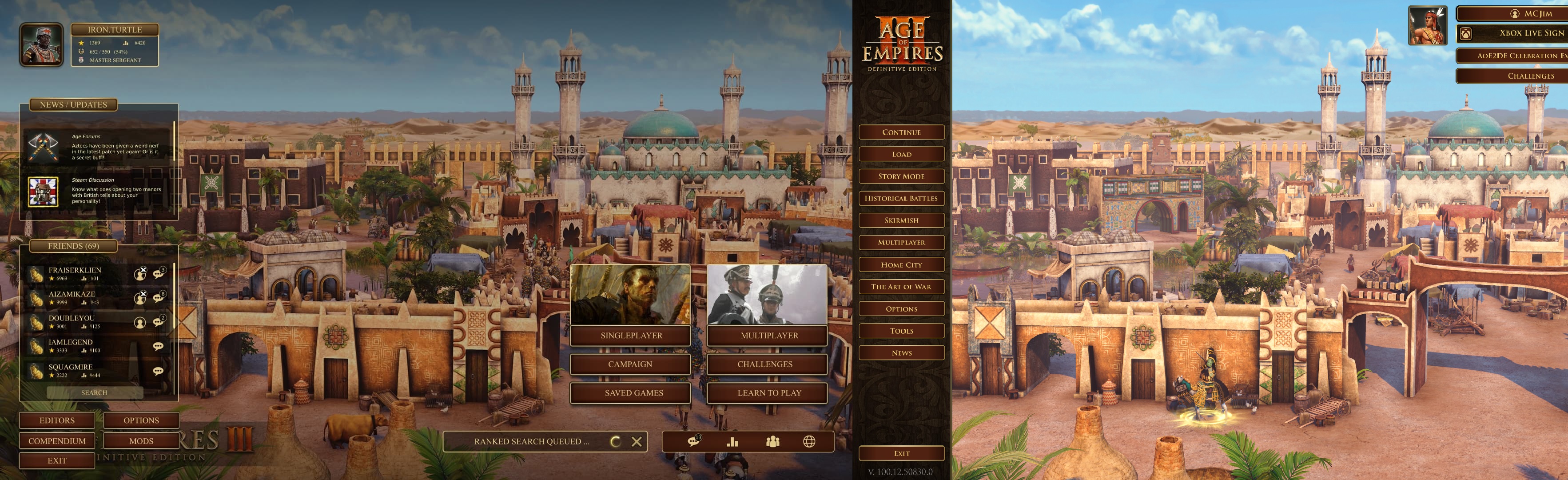 Why the (online) interface of DE should be improved - III - Discussion -  Age of Empires Forum