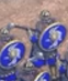What is that sign on the shield?